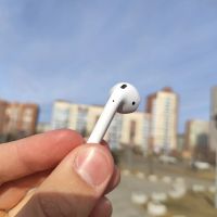 Лот: 17465322. Фото: 3. НОВЫЕ AirPods 2 люкс. Бытовая техника