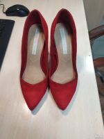 Лот: 18477309. Фото: 2. Красные туфли Bershka. Женская обувь
