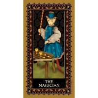 Лот: 21315780. Фото: 10. Карты Таро "Medieval Cat Tarot...