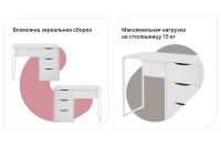 Лот: 23921415. Фото: 3. Письменный стол Hoff Бейкер. Мебель