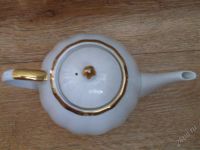 Лот: 2039085. Фото: 2. Чайник заварной фарфоровый. Посуда, кухонная утварь