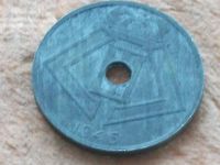 Лот: 10906225. Фото: 3. Монета 25 цент Бельгия 1946 гербы... Коллекционирование, моделизм
