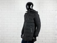 Лот: 14952902. Фото: 2. Пуховик удлиненный Nike Black. Мужская одежда