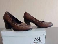 Лот: 22142106. Фото: 3. Туфли из натуральной кожи на устойчивом... Одежда, обувь, галантерея