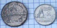 Лот: 3647564. Фото: 2. Таиланд. Подборка 1 и 5 бат 2008... Монеты