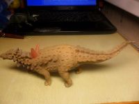 Лот: 6497040. Фото: 2. Коллекционная фигурка динозавра-сцелидозавра... Коллекционирование, моделизм