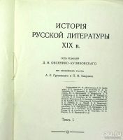 Лот: 18544853. Фото: 3. История русской литературы XIX... Коллекционирование, моделизм