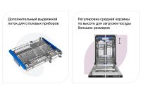 Лот: 23613210. Фото: 3. Встраиваемая посудомоечная машина... Бытовая техника