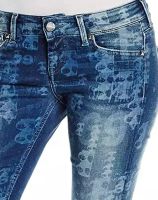 Лот: 9728780. Фото: 3. Дизайнерские женские джинсы от... Одежда, обувь, галантерея