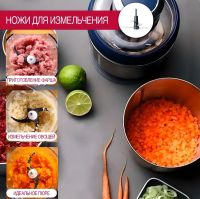 Лот: 21249220. Фото: 4. Мясорубка Morphy Richards 0,8... Красноярск