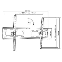 Лот: 10968027. Фото: 5. Кронштейн для LCD/LED тв 40"-75...