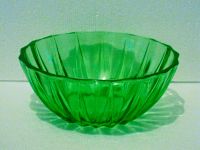 Лот: 10347170. Фото: 2. ВАЗА - Салатница, зеленое стекло... Посуда, кухонная утварь