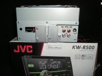 Лот: 1993865. Фото: 3. jvc kw-r500ey cd/mp3-ресивер/новая... Авто, мото, водный транспорт