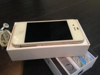 Лот: 4379426. Фото: 3. Iphone 4 32gb free sim белый полный... Красноярск