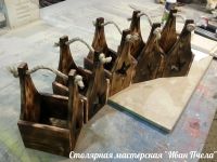 Лот: 11071052. Фото: 4. крафтовый деревянный ящик для...