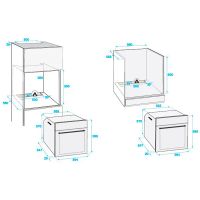 Лот: 12248122. Фото: 2. Духовой шкаф BEKO OIM 27201 C. Крупная бытовая техника
