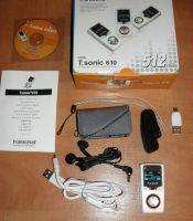 Лот: 3181058. Фото: 2. MP3 плеер Transcend T.sonic 610... Аудиотехника