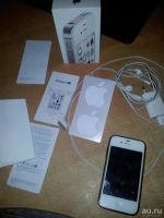 Лот: 10119108. Фото: 2. Iphone 4s white. Смартфоны, связь, навигация