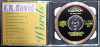 Лот: 22198051. Фото: 3. CD FR David - Words (New). Красноярск