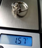 Лот: 15032016. Фото: 4. Красивое кольцо серебряное маленькое...