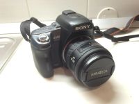 Лот: 6823634. Фото: 2. Sony Alpha dslr-A550 + Minolta... Фотокамеры