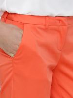 Лот: 5590353. Фото: 3. Новые коралловые брюки - размер... Одежда, обувь, галантерея