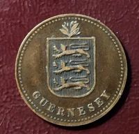 Лот: 19363314. Фото: 2. Гернси (Британский) 4 дубля 1914... Монеты
