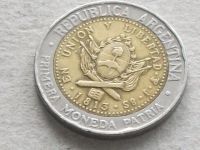 Лот: 16205917. Фото: 7. Монета 1 песо один Аргентина 1994...