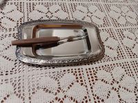 Лот: 6037766. Фото: 2. Винтажный набор для салатов нержавеющая... Посуда, кухонная утварь