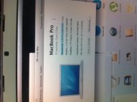 Лот: 3742838. Фото: 2. Macbook pro 15" model 2.2 (2,4gHz... Компьютеры, ноутбуки, планшеты
