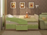 Лот: 8708786. Фото: 4. Детская кровать Дельфин 1,6м МДФ. Красноярск