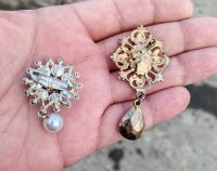 Лот: 24579722. Фото: 2. Брошки винтажные. Антиквариат