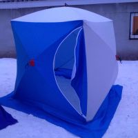 Лот: 8525469. Фото: 3. Палатка зимняя Стэк куб 2, 3-х... Туризм, охота, рыбалка, самооборона