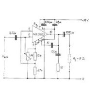 Лот: 25590330. Фото: 2. MA0403A Tesla, микросхема, УНЧ... Радиодетали  (электронные компоненты)