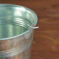 Лот: 16947373. Фото: 2. Кашпо "Ведерко" 8,5*8,5*7,5 см. Комнатные растения и уход