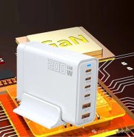 Лот: 25795128. Фото: 8. СЗУ WUW C214 2A4C QC3.0PD 200W...