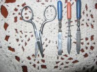 Лот: 9725362. Фото: 3. Антикварный маникюрный набор в... Коллекционирование, моделизм