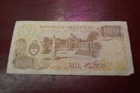 Лот: 21510544. Фото: 2. Аргентина 1000 песо (1976 - 1983... Банкноты
