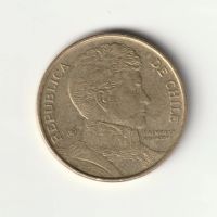 Лот: 16348863. Фото: 2. Чили 10 песо 2007. Монеты