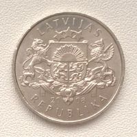 Лот: 7452271. Фото: 2. Латвия. 1 лат. 2008 год. Трубочист. Монеты