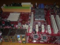 Лот: 960975. Фото: 2. MSI k9n platinum. Комплектующие