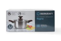Лот: 23634040. Фото: 7. Кастрюля с крышкой BERKRAFT Regina