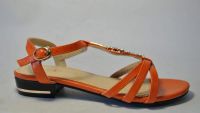 Лот: 2989917. Фото: 2. Новые оранжевые сандалии - размер... Женская обувь