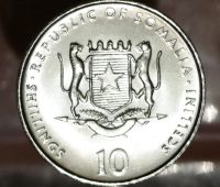 Лот: 8638363. Фото: 2. Экзотика с рубля (3880) Сомали... Монеты