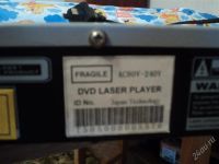 Лот: 2469794. Фото: 2. DVD LASER PLAYER. ТВ и видео