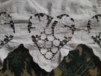 Лот: 17366720. Фото: 2. Ретро-занавеска в технике ришелье. Антиквариат