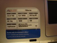 Лот: 4682747. Фото: 2. Ноутбук ASUS F3Ke 15.4" 1280 x... Компьютеры, ноутбуки, планшеты