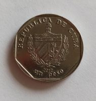 Лот: 16359824. Фото: 2. 1 песо Куба. Монеты