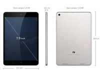 Лот: 11777352. Фото: 2. Планшет Xiaomi Mi Pad 3 Gold Процессор... Компьютеры, ноутбуки, планшеты