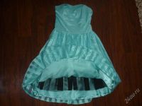 Лот: 1019350. Фото: 2. Очень красивое платье бирюзового... Женская одежда